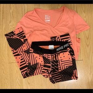 Nike workout set